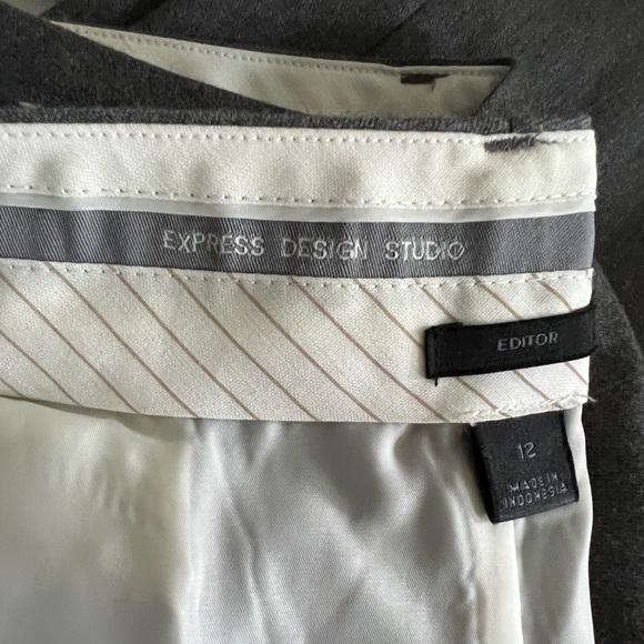 Express Editor pants (9 total) all size 12. One pair of Loft culottes size 12. - Picture 16 of 16